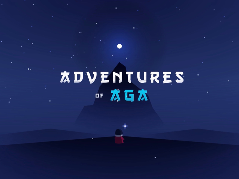 Adventures of Aga illustration apple design character vector game