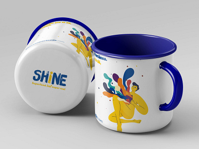 Mug branding design graphic design illustrator vector