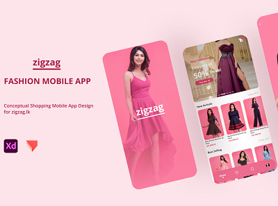Fashion Mobile App Design ecommerce ecommerce app fashion app interaction design mobile app design mobile ui online shopping ui uidesign ux uxuidesign