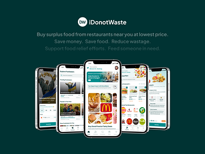 iDonotWaste - Buy surplus food & Support food relief efforts