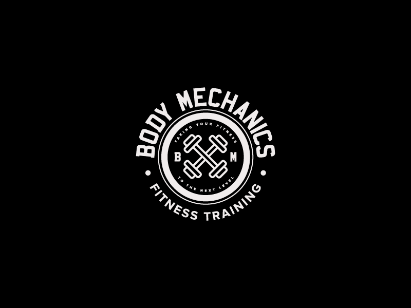 Body Mechanics Logo by Sofia Gonzalez on Dribbble