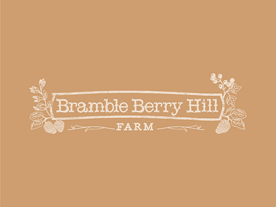 Bramble Berry Logo berry brand concept farm logo