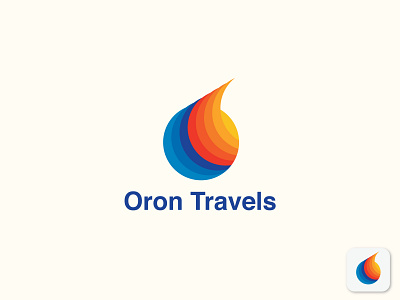 Travels Logo, O Letter