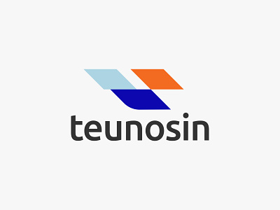 teunosin, modern T logo