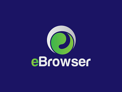 ebrowser  logo design