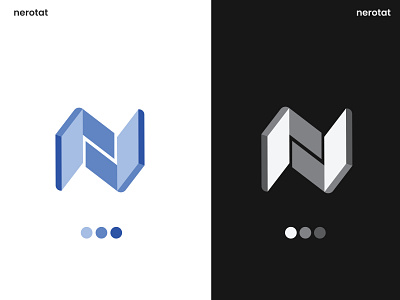 Modern N logo abstract app logo arrow business creative digital agency dribbble initial investment letter logo type mark marketing modern n monogram simple logo software logo tech unique