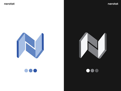 Modern N logo