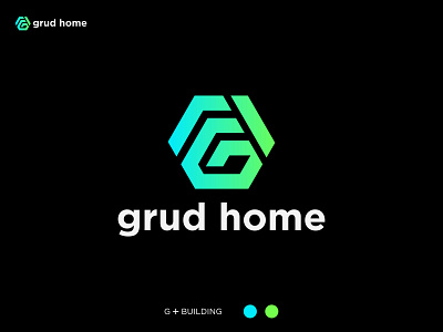 Grud Home, G Logo, Building app logo best logo designer brand building business logo construction g g logo home home service hotel logo idea professional property real estate restaurant simple