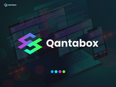 qantabox, qb Logo, agency abstract app logo b best logo designer brand brand identity creative logo logo design mark marketing agency modern monogram q qb simple logo sketch software logo technology