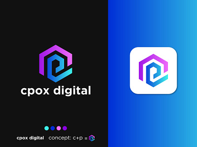 Digital Marketing Logo, cpox Digital,