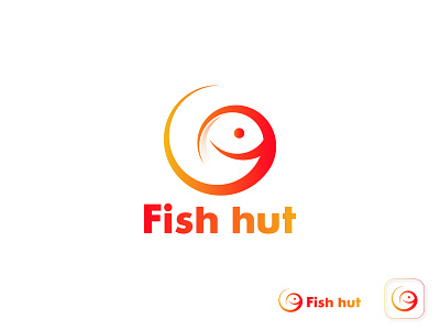 Fish Hut, Ecommerce Logo Design agency amazon store app logo brand logo branding colorful logo company logo digital marketing ecommerce fish logo gradient graphic design logo design mark modern logo multi layer online shop simple symbol