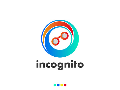 incognito Logo Design, Cute Incognito