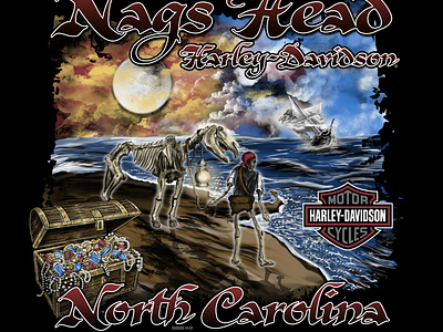 Design for Nags Head, Harley-Davidson, NC