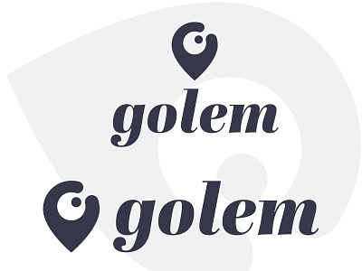 Golem logo brand identity flat icon logo logo design logo mark logodesign logos minimal typhography ui ui ux uidesign ux web design webdesign