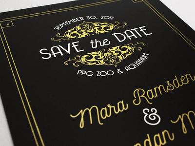 another one for the fridge | save the date design illustration typography