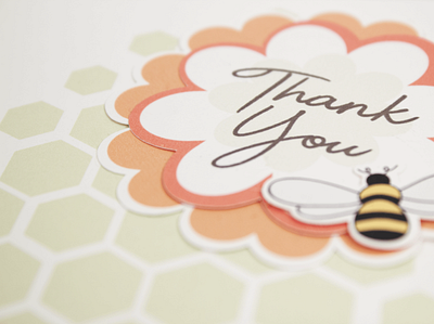 i'm beein' thankful | thank you card design diecut illustration typography