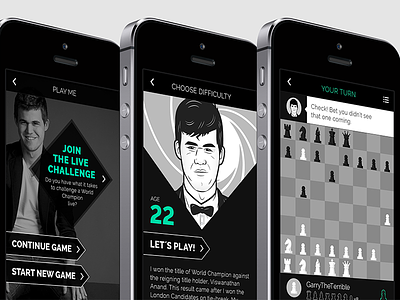 Play Magnus app chess emotional design ios iphone magnus carlsen play magnus