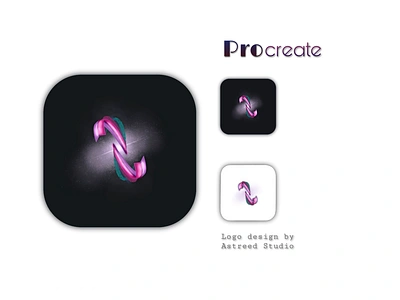 Procreate icon redesign artwork design digitalartwork getcreativewithprocreate logo logodesign logos procreate procreate art redesign