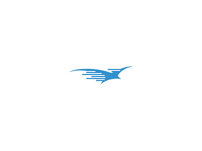 Bird Speed Logo abstract animals bank bird clean fast modern sell speed technology unused