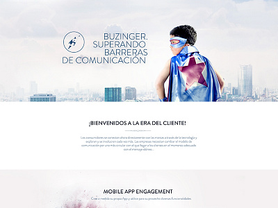 Web responsive Buzinger 