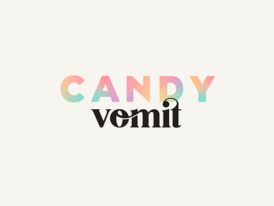 Candy Vomit brand identity brand identity design branding expert graphic designer hair colour branding logo design