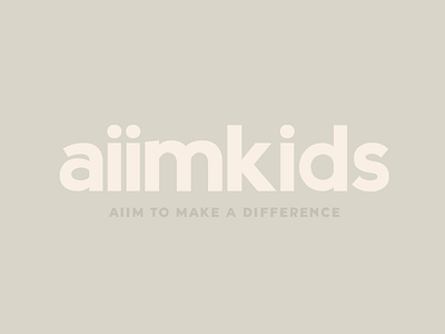 Aiimkids brand identity brand identity design branding expert clothing brand graphic designer indie kids kids clothes kids clothing brand logo design