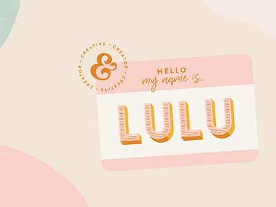 Lulu AlShaheen brand identity brand identity design content creator graphic designer logo design social media expert sticker