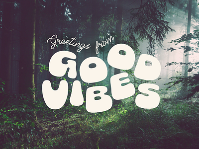 Good Vibes 60s inspired brand identity brand identity design branding expert graphic designer logo design summer camp vintage branding