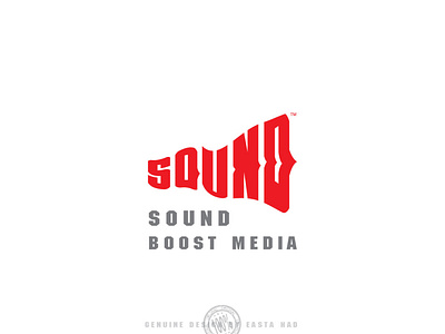 creative sound logo, Sound boost media by Eastahad