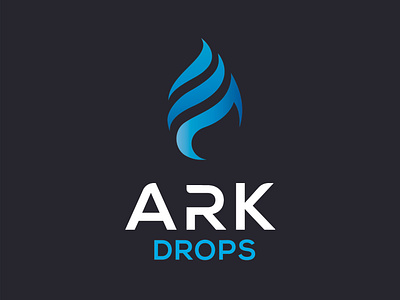 Ark Drops logo - The famous Natural performance booster 3d ark ark drops logo ark logo brand design brand identity brand logo branding creative design creative logo energy booster logo health product logo heath product logo logo logo design medicine logo natural logo design performance booster supplements logo sweden