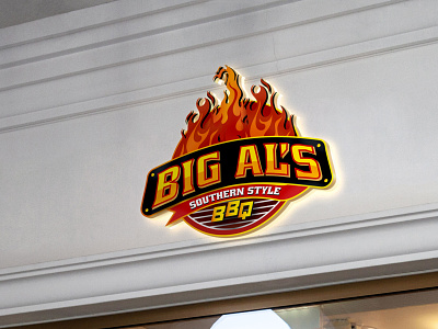 Big Al's BBQ logo