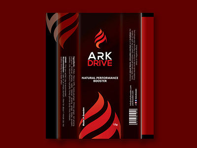 Ark drive poly plastic stick sachet design