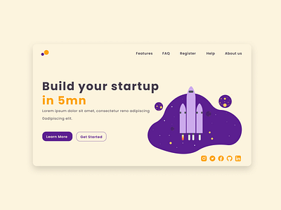 startup launcher branding design figma figma design figmaafrica figmadesign startup ui uidesign website website concept website design