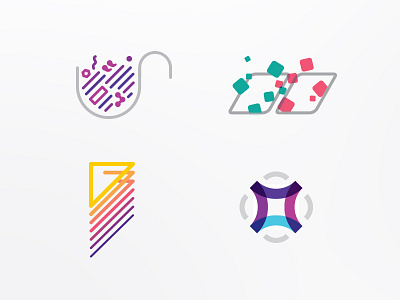 Online Journalism Lab - powered by Google - Neglected concepts branding concept emotion exploration feelings generative iterative logo mark neglected outbound vector