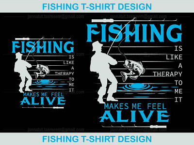 Fishing T-Shirt Design