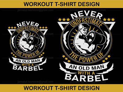 Workout T-Shirt Design
