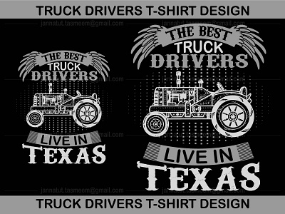 Truck Drivers T-Shirt Design