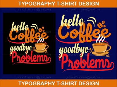 Coffee T-Shirt Design