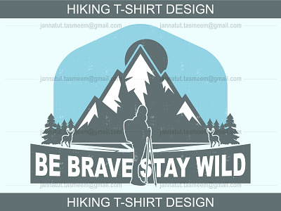 Hiking/Adventure T-Shirt Design