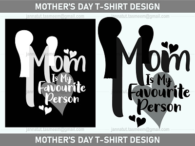 Mother's Day T-shirt Design