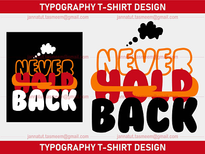 Typography T-shirt Design design illustration print t shirt tshirtdesign typography typographytshirt vector
