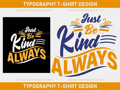 Typography T-shirt Design