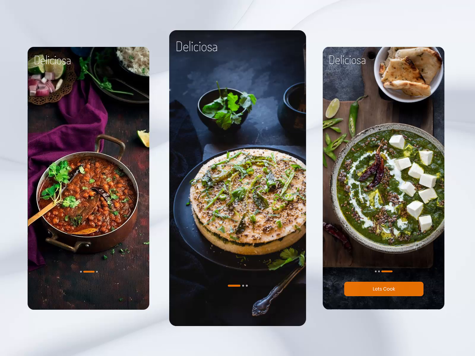 Get Perfect UI Designs to Create a Classic Food Recipe Book App by