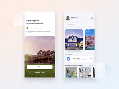 Real estate🏠 UI to establish a flawless real estate app📱 apartement architecture building home home page house landing page properties property real estate real estate agency real estate website realestate residence ui ux web web design website website design