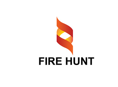FIRE HUNT branding fiverr graphicdesign icon illustration logo logo design logodesign minimal vector