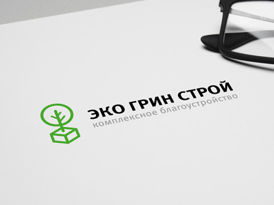 эко грин строй forest green logo nature