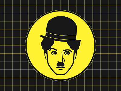 Charles Chaplin design graphic design illustration portrait vector