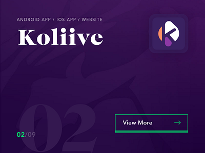 Koliive eCommerce Platform - (Android app | iOS app | Website) app branding design illustration jaraware jarawareinfosoft koliive logo ui ux vector