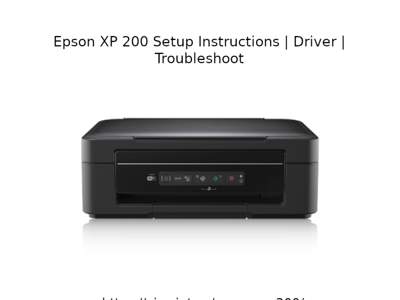 epson xp 200 user guide