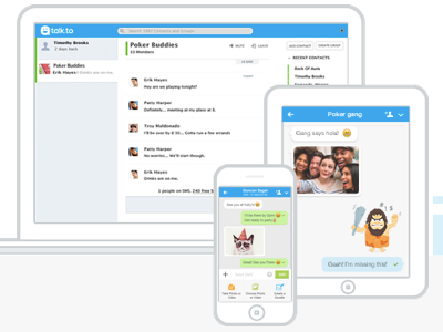 Talk.to - Fast, fun texting for all your devices
